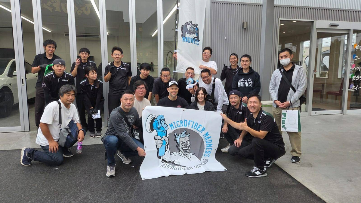 Microfiber Madness CEO トーマス氏 来日講義