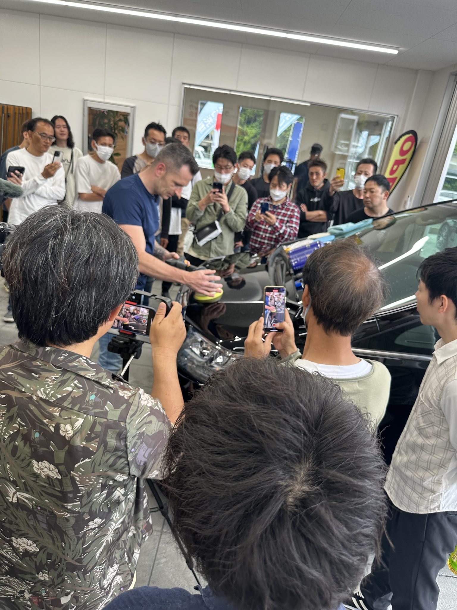 レジコックス氏による実車デモンストレーション