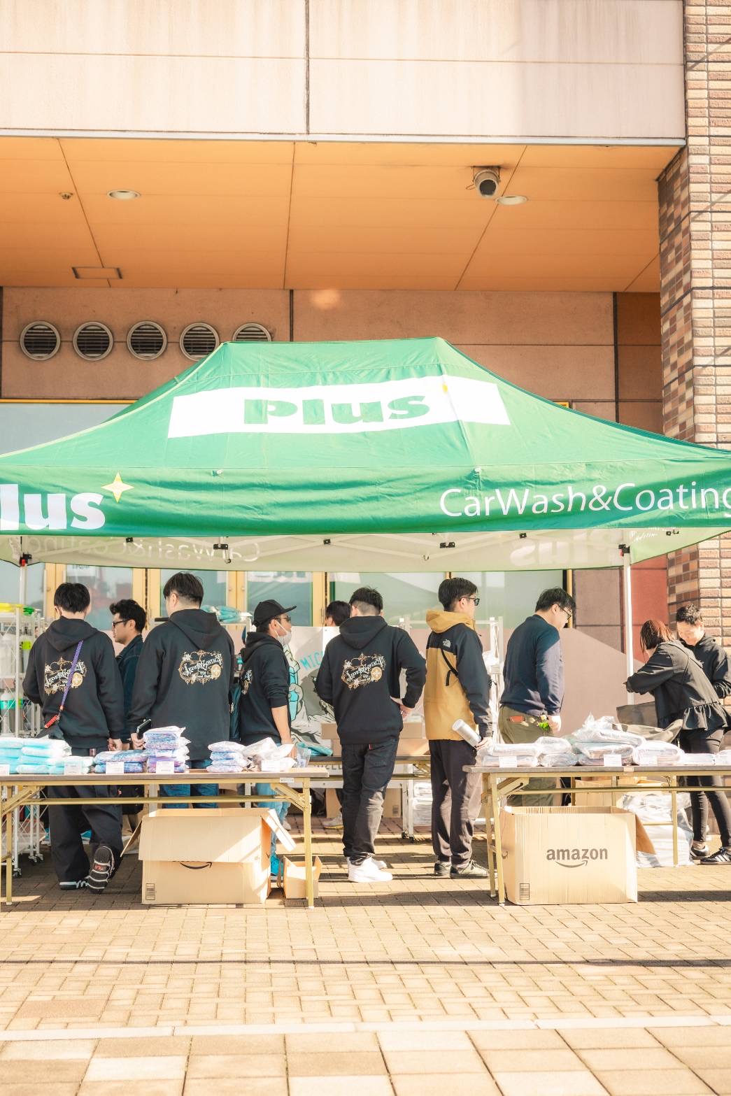 Koch Chemie製品の販売ブース