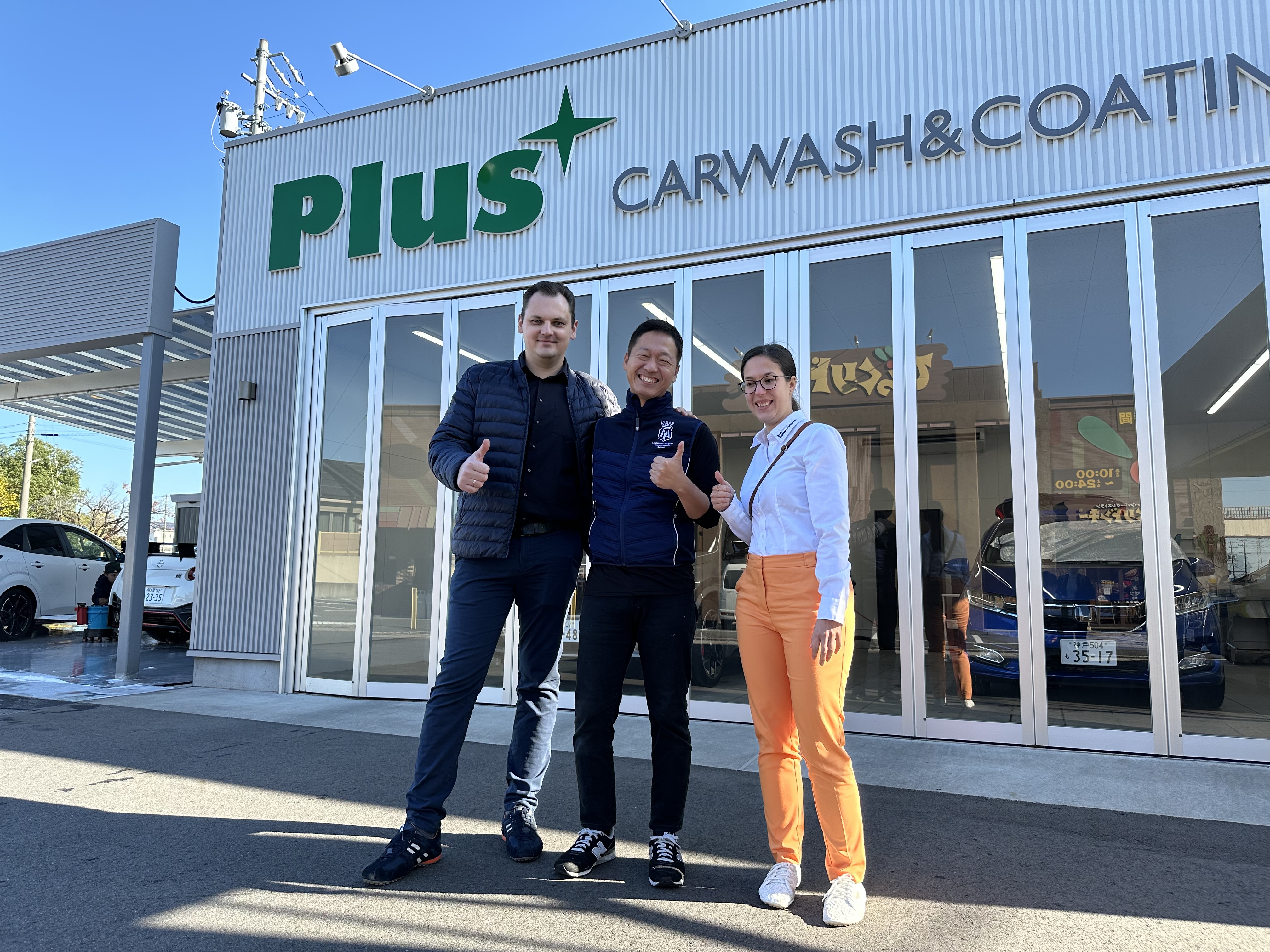 Koch Chemieチームとの集合写真