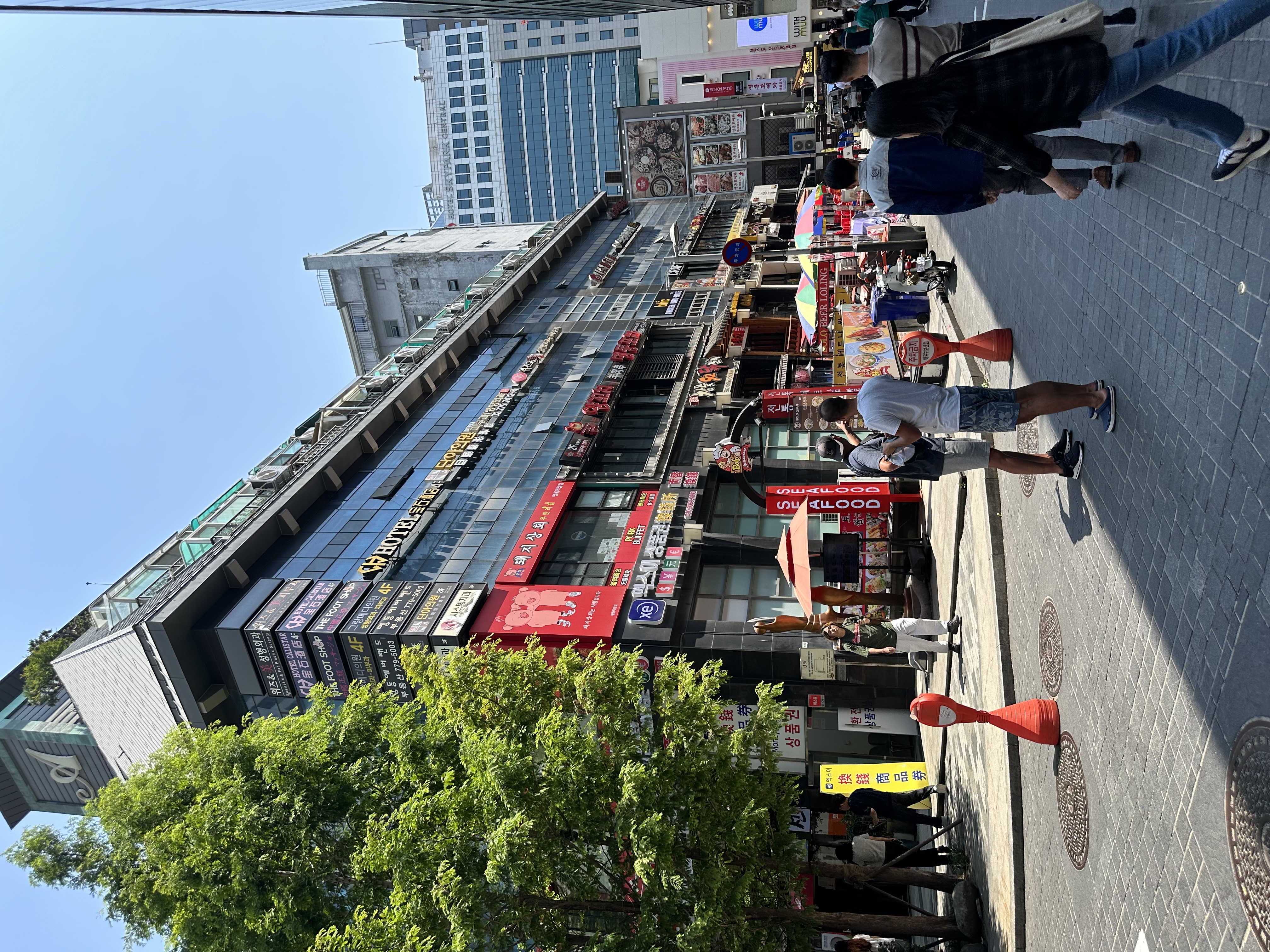 韓国研修 現地の街並み