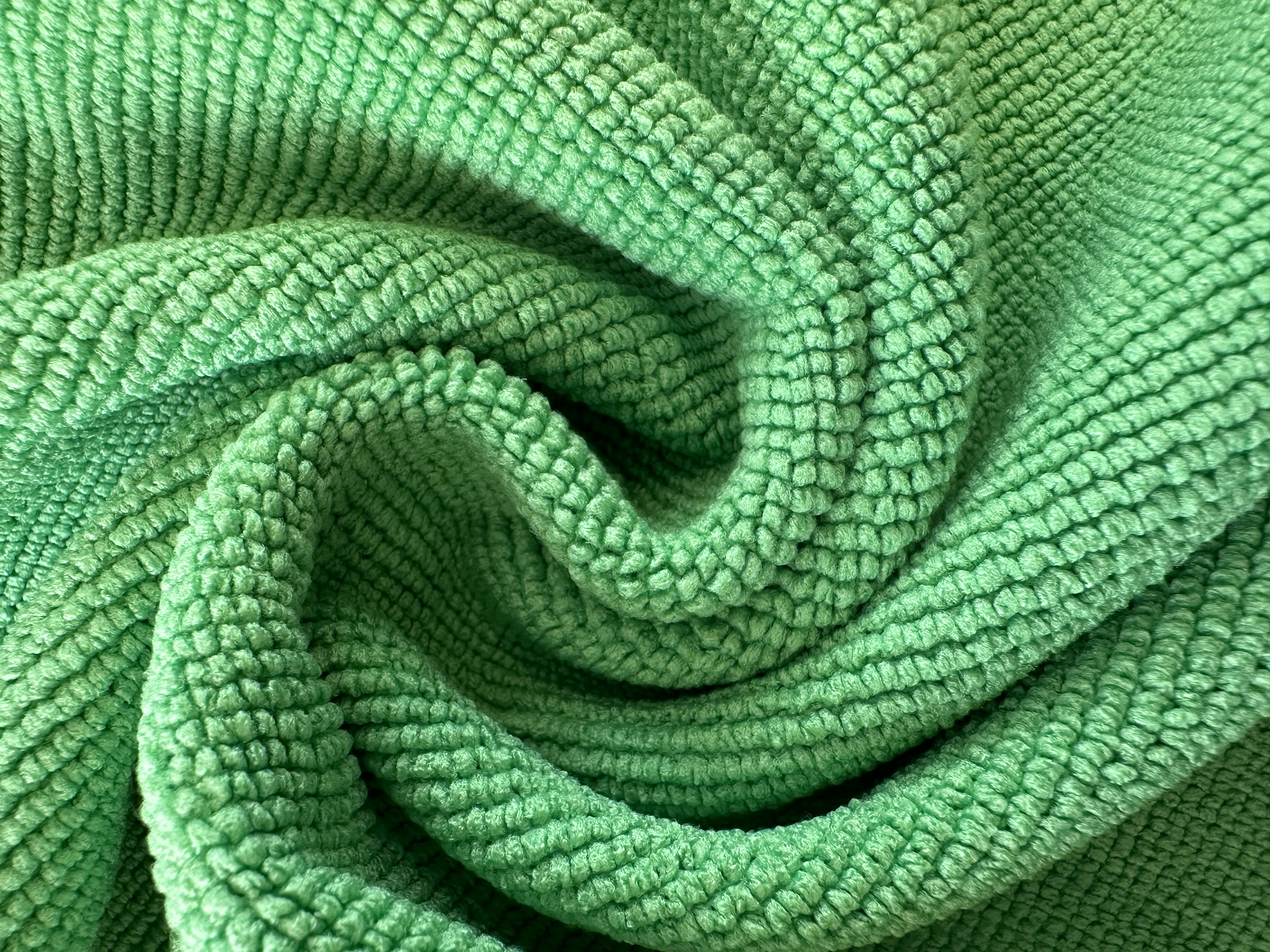 マイクロファイバークロスの繊維アップ