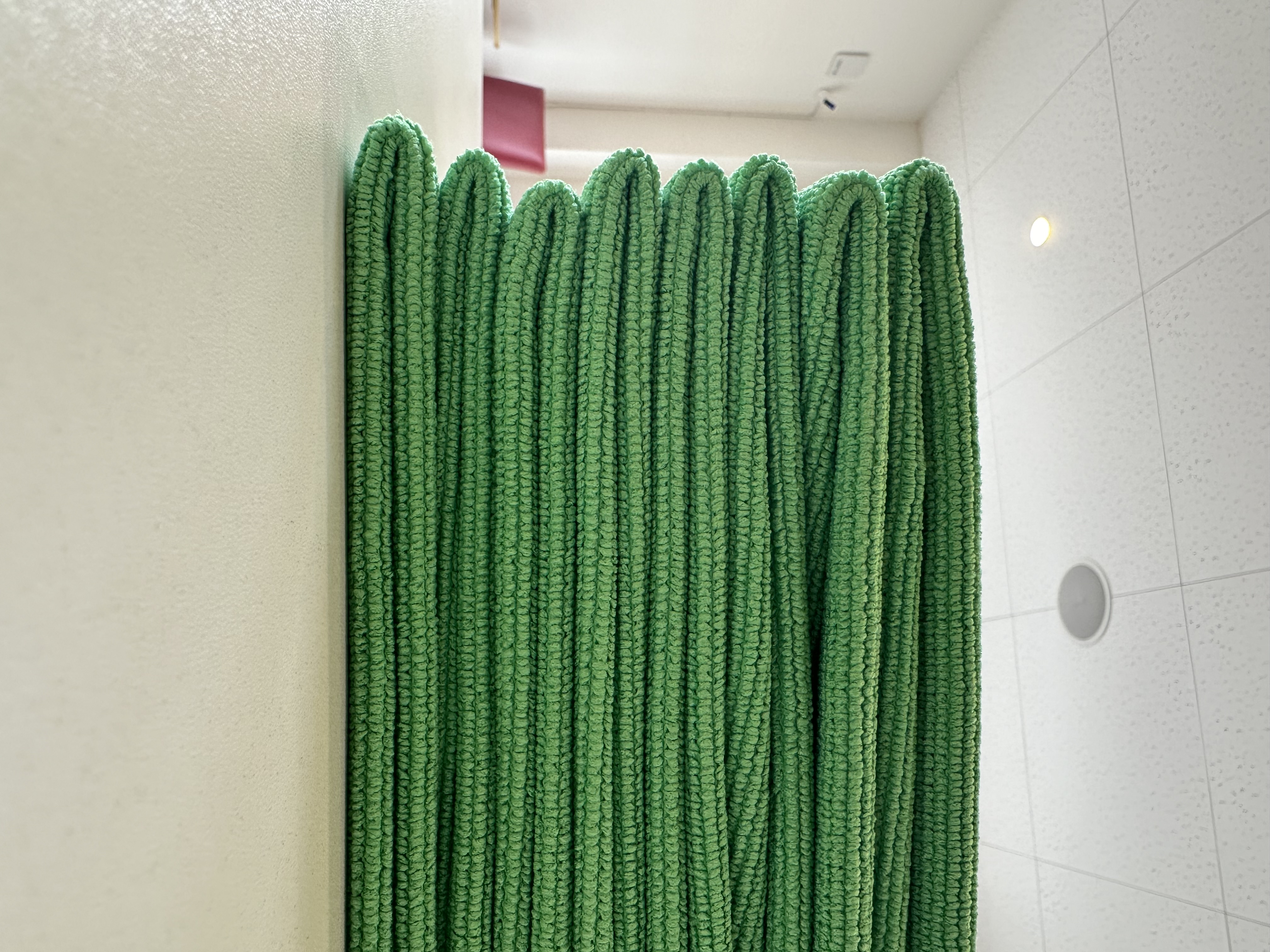 Plus店舗で使用されるマイクロファイバークロス